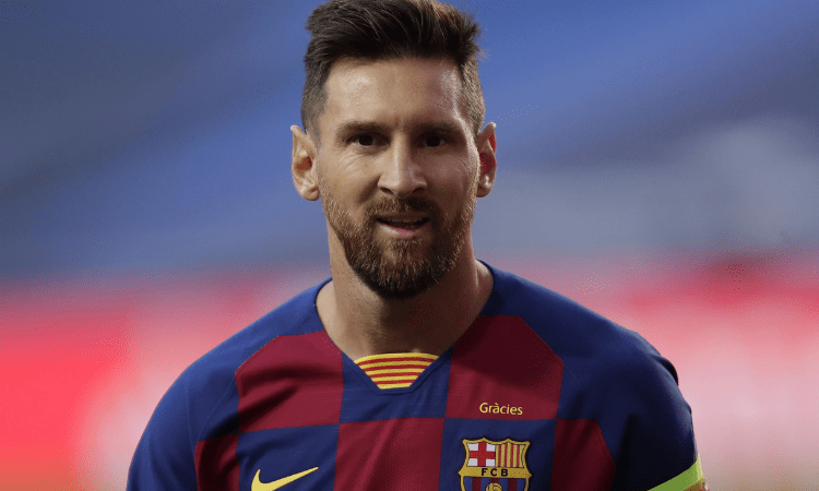 Messi shown first red card of Barcelona career
