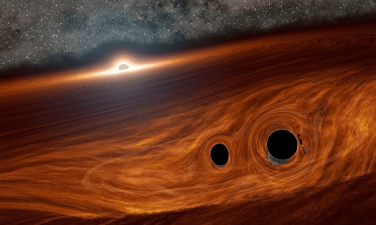 Astronomers discover concentration of small black holes