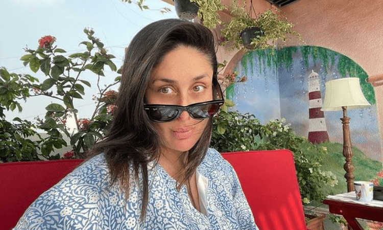 Kareena shows ‘Instagram v/s reality’ on social media