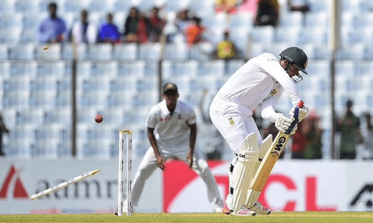 Quinton de Kock fails again as SA struggle to 192/8 in 2nd Test