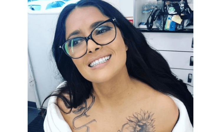 Salma Hayek shares snapshots from look test for ‘Bliss’