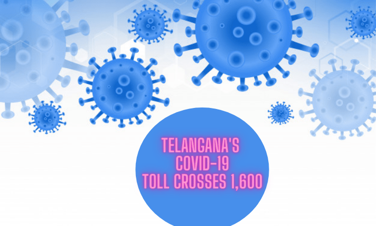 Telangana’s Covid toll crosses 1,600