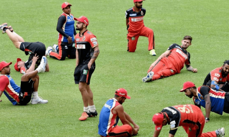 RCB begin training session in Chennai