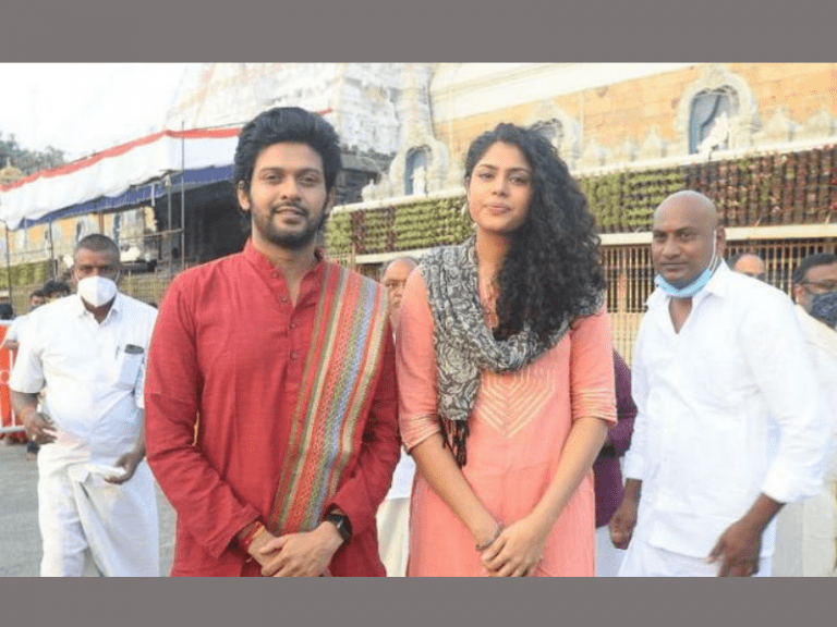 Naveen Polisetti, Faria, who visited Thirumala Srivastava