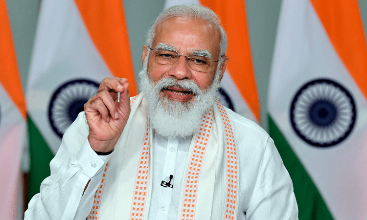 Modi slams both Left and Congress, seeks vote for BJP