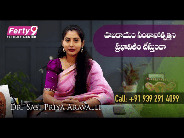 Dr.Sasi Priya Aravalli : Does Obesity Affect Fertility?