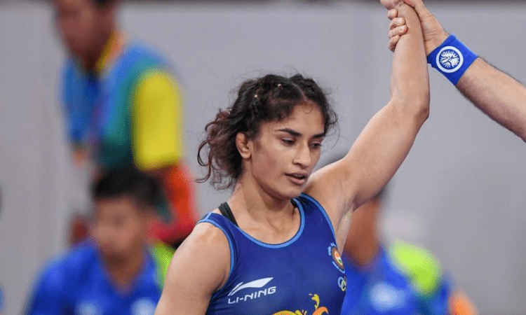 Vinesh, Anshu, Divya bag gold medals in Asian wrestling