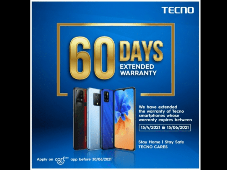TECNO announces 60-day warranty extension policy for its smartphones