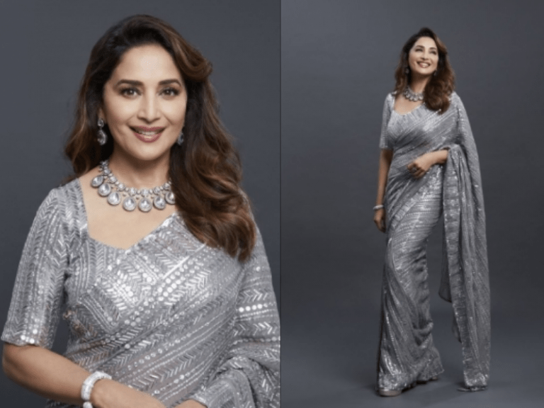 Madhuri Dixit is ‘back on set’, days after second dose of Covid vax
