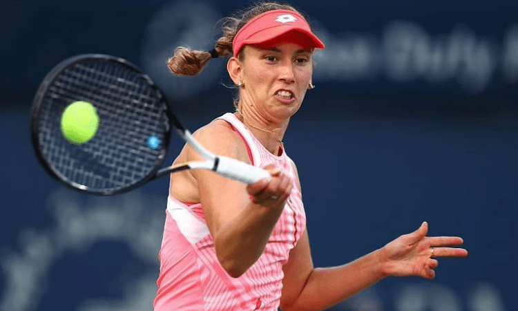 Mertens stuns Halep, to take on Sabalenka in quarters