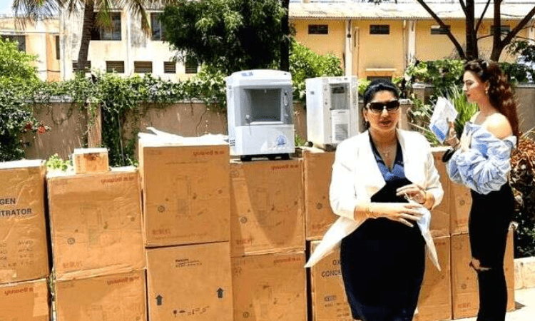 Urvashi Rautela: I hope to ensure no one loses life due to oxygen deficit