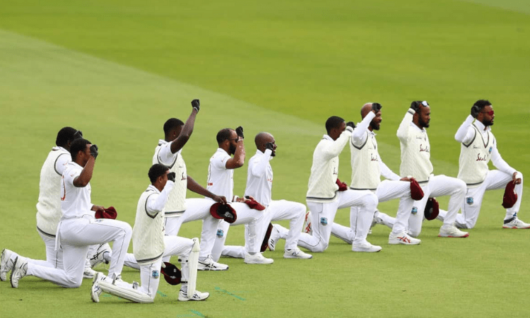 Windies mull adding video collage, message to anti-racism gesture