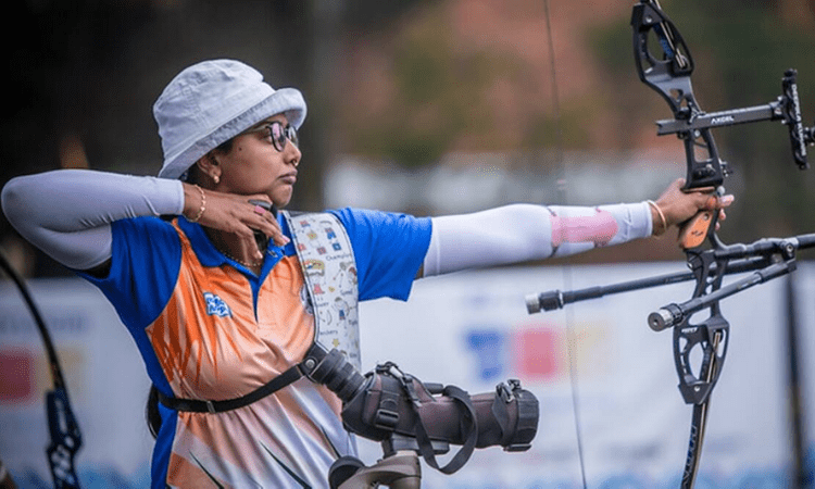 Women recurve archery team reaches Paris, eyes spot in Olympics