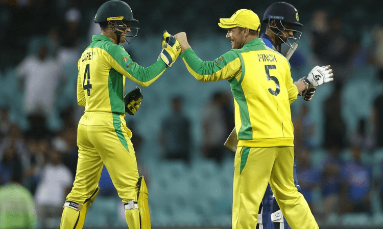 Alex Carey replaces injured Finch for opening ODI vs WI