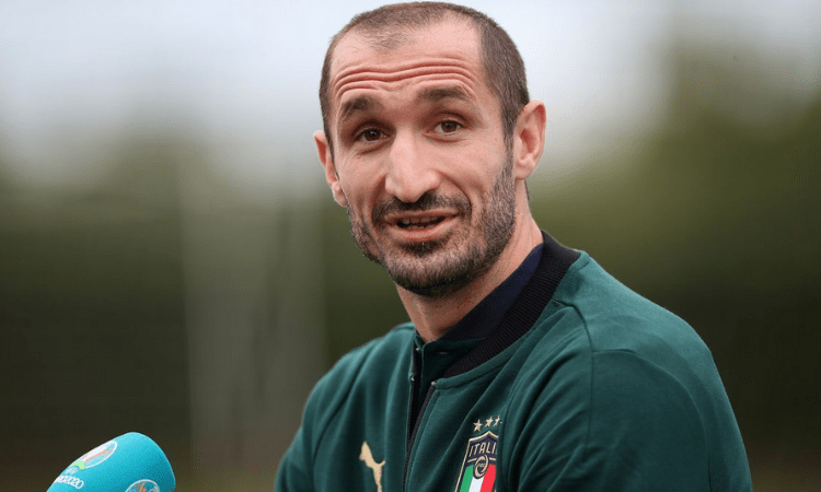 Chiellini’s ‘Kiricocho’ curse on Saka before Euro 2020 final penalty