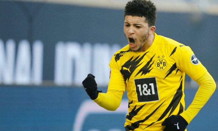 England winger Sancho signs up with Manchester United