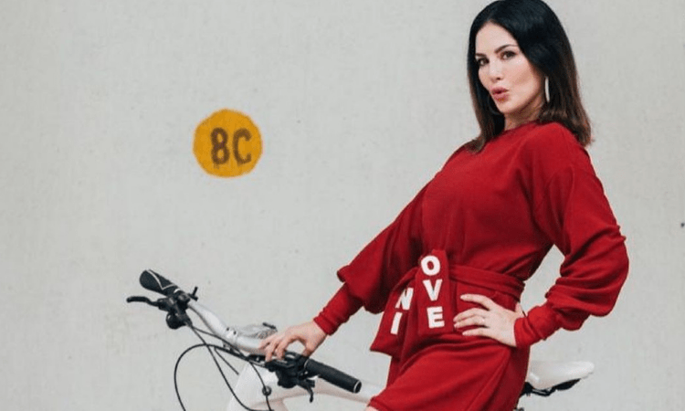 For Sunny Leone “cycling is the new glam”