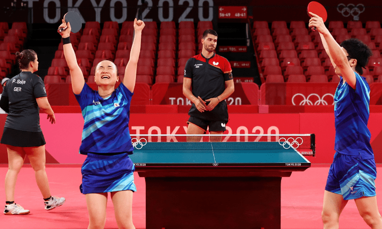 Olympics: Japanese duo, Boll ousted from men’s singles table tennis