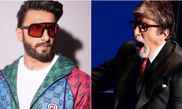Ranveer Singh comments on Amitabh Bachchan’s post with goat emoji