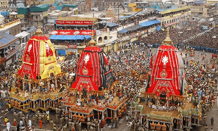 Rath Yatra taken out in Ahmedabad with limited participation