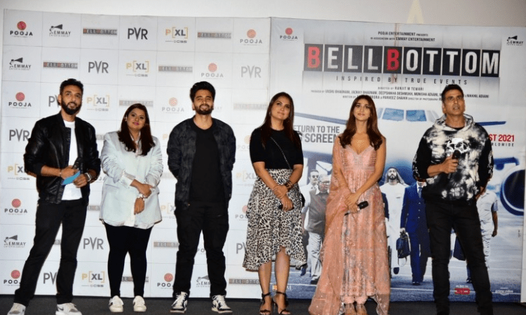 Akshay, Vaani, Lara celebrate ‘Bell Bottom’ trailer launch in Capital