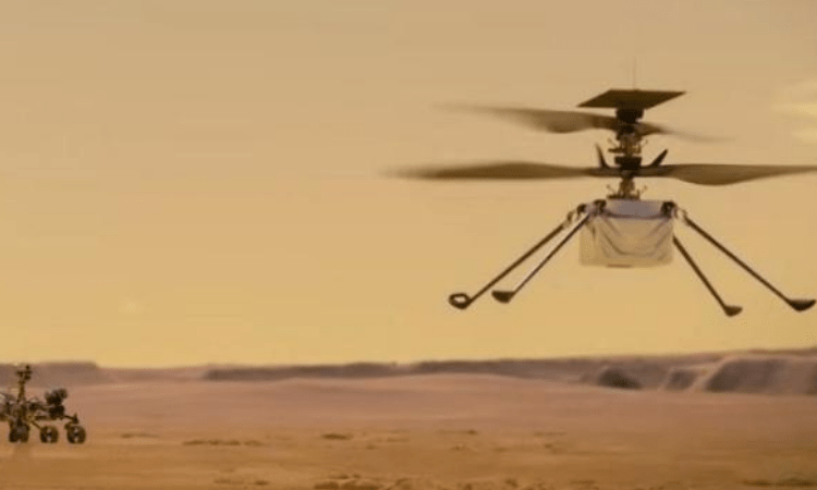 NASA’s Ingenuity honoured for history-making flights on Mars