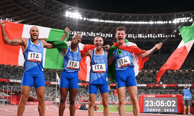 Olympics: Italy claims men’s 4x100m relay gold