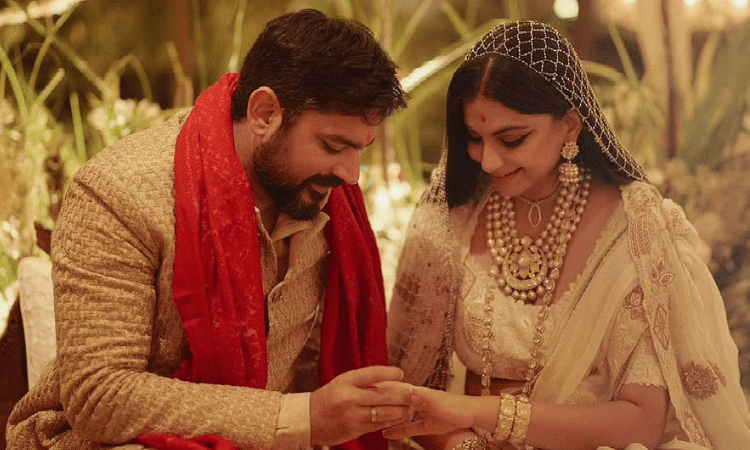 Rhea Kapoor shares her wedding-day ‘stomach flips’ with pic