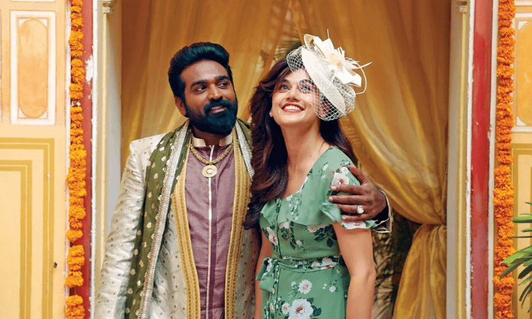Vijay, Taapsee share first look of ‘Annabelle Sethupathi’