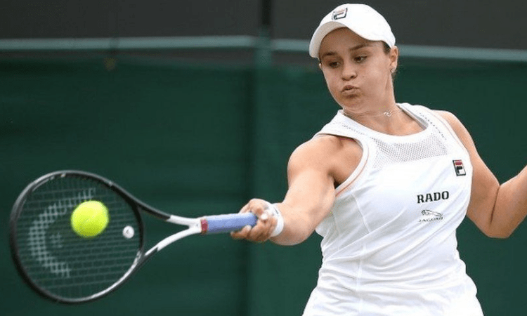 US Open: Ashleigh Barty tested before winning opening-round match