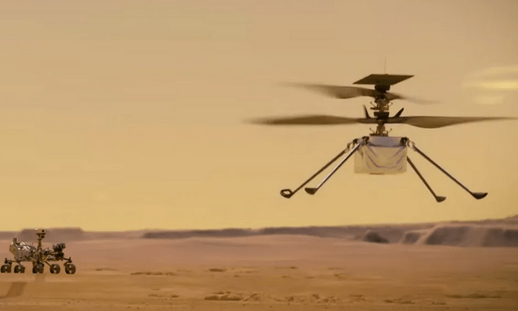 China develops prototype drone for future Mars missions