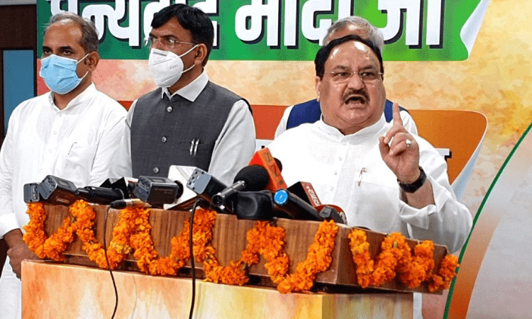 Nadda slams Oppn for ‘irresponsible’ remarks on record Covid vaccinations