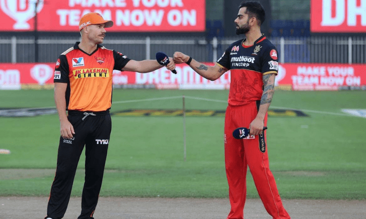 IPL 2021: Bangalore win toss, elect to bowl first against Hyderabad