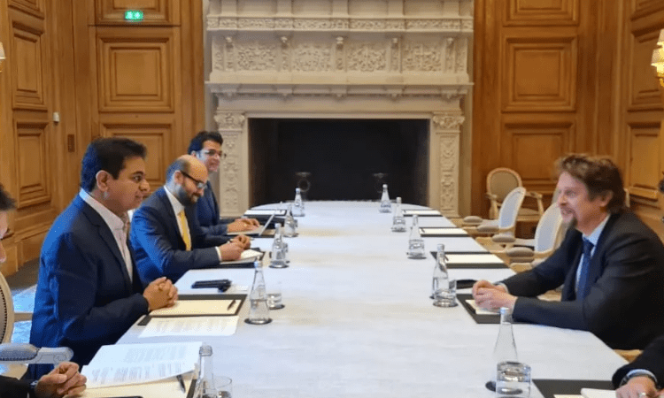 KTR meets French Ambassador of Digital Affairs in Paris