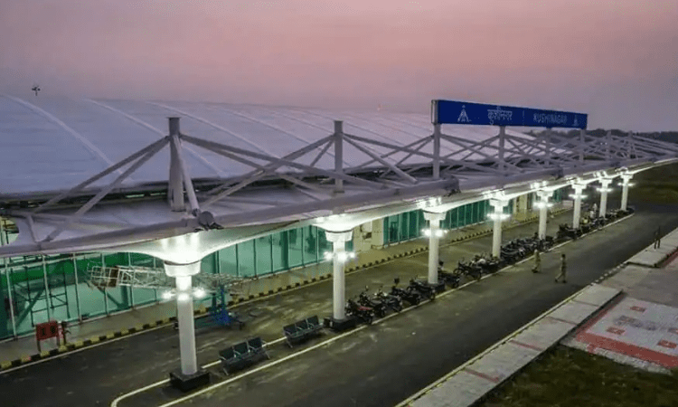 Modi inaugurates Kushinagar international airport