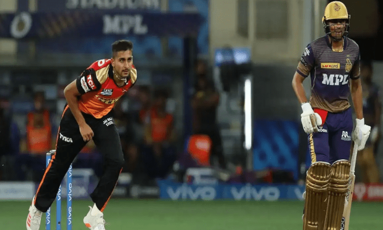 SRH’s Umran Malik bowls fastest ball by an Indian pacer in IPL 2021