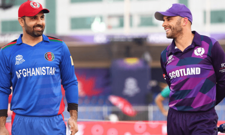 T20 World Cup: Afghanistan win toss, elect to bat first against Scotland