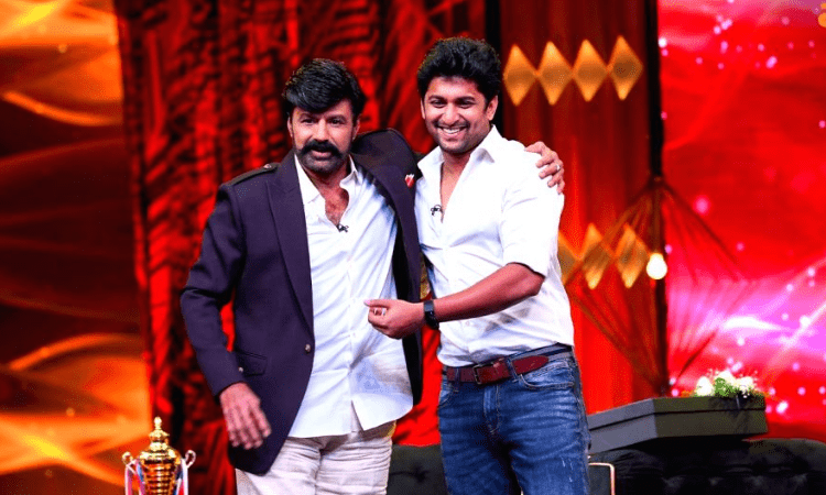 Actor Nani appears on ‘Unstoppable with NBK’