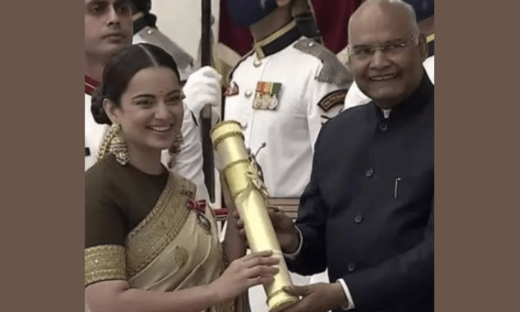 Bollywood’s day out at Padma Awards: Kangana, Adnan Sami, Ekta Kapoor honoured