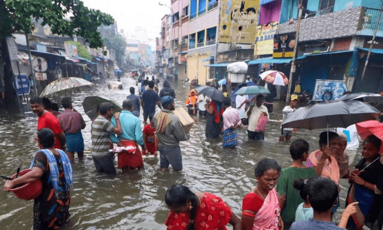 Chennai goes under water, red alert issued for several TN dists