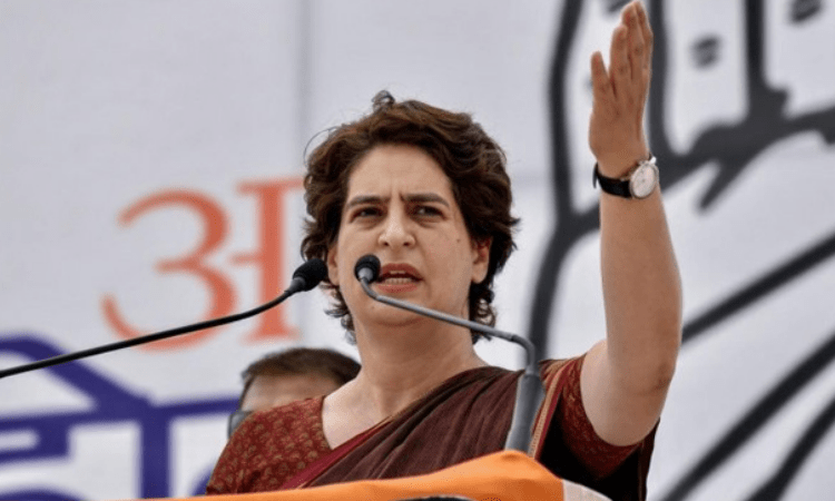 Priyanka attacks Yogi govt over ‘pathetic’ condition of cow shelters