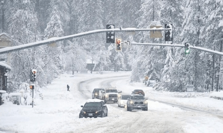 December snow in Sierra Nevada breaks records