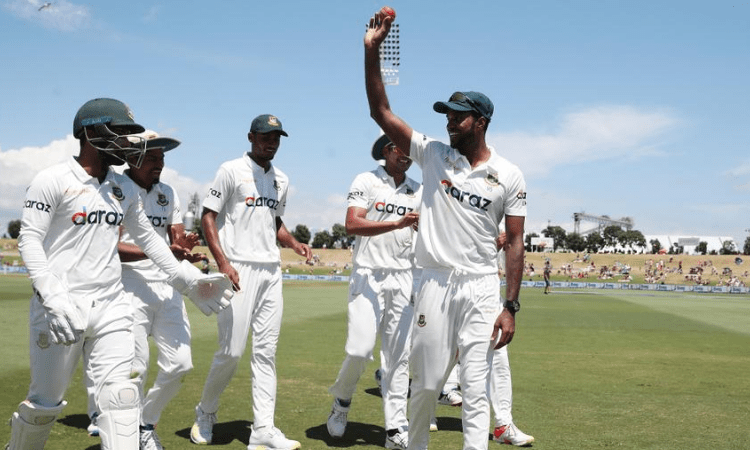 Bangladesh secure historic eight-wicket win over New Zealand in 1st Test