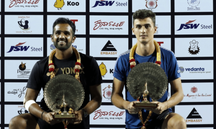 Bengaluru Open 2: Kadhe-Erler lift doubles title; Dimitar stuns Enzo, to meet Vukic in singles final