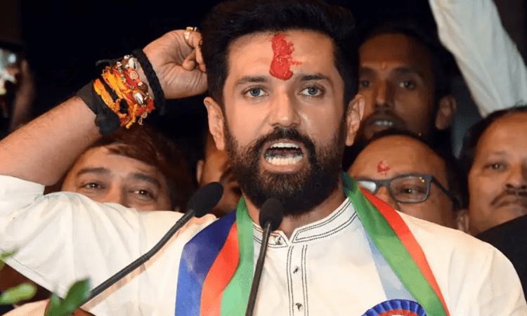 Bihar heading for mid-term polls, says Chirag Paswan