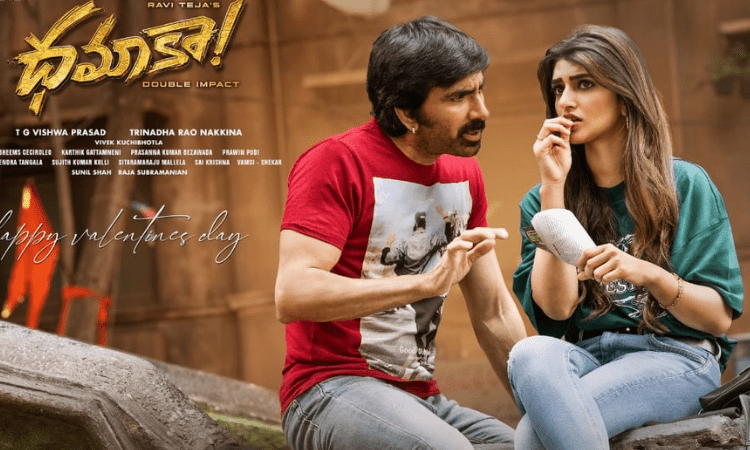 Sreeleela as Pranavi in Ravi Teja’s ‘Dhamaka’