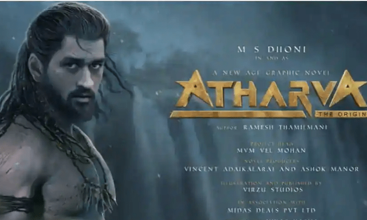 Dhoni to be seen in new age graphic novel ‘Atharva – The Origin’