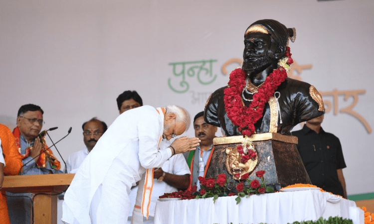 PM, VP pay tributes to Chhatrapati Shivaji Maharaj on his birth anniversary