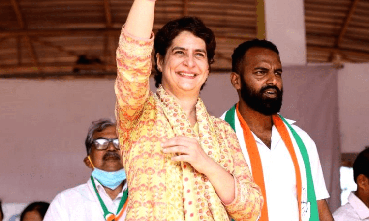 Priyanka takes swipe at Goa Cong leaders over ticket allocation to women