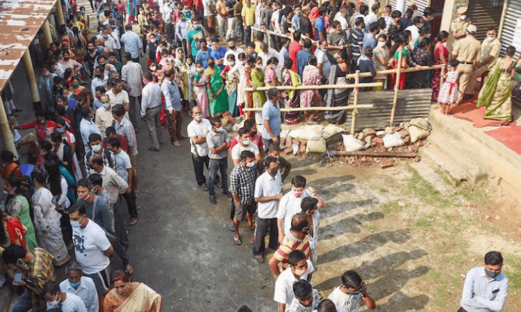 Uttar Pradesh sees over 60% polling till 5 p.m., Uttarakhand 59%, Goa 75%